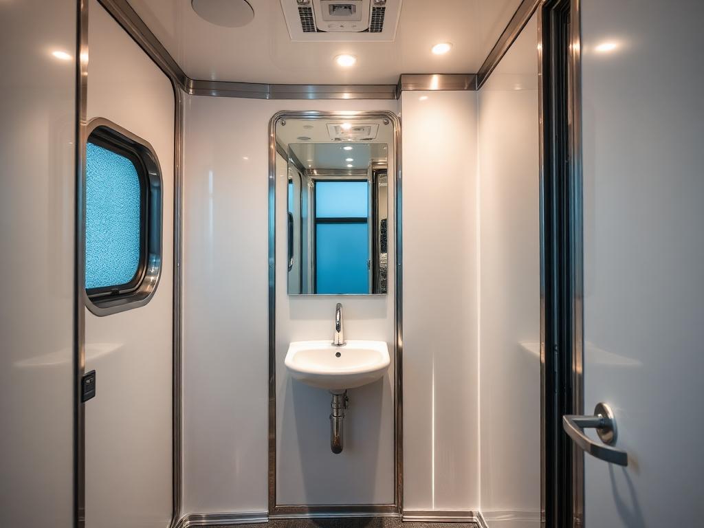 Luxury Restroom Trailers in Newark, OH